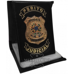 CARTEIRA DE PERITO JUDICIAL MODELO DE BOLSO