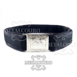 CINTURÃO PMPE EM NYLON E FIVELA METALICA