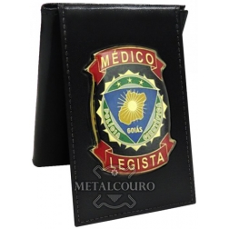CARTEIRA DE MÉDICO LEGISTA DA POLÍCIA CIENTIFICA DE GOIÁS MODELO 2 PARTES