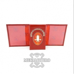 CARTEIRA PLL COURO VRM-LEX OAB ADVOGADO