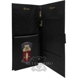 CARTEIRA OAB PORTA CHEQUES PRETA