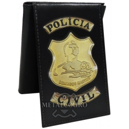 CARTEIRA PCES - POLÍCIA CIVIL DO ESPÍRITO SANTO / DOMINGOS MARTINS (DLP-N) - PRETA