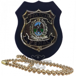 PORTA DISTINTIVO F18 P/ PPRJ - POLÍCIA PENAL DO RIO DE JANEIRO