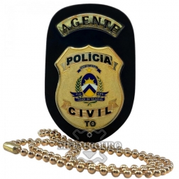 DISTINTIVO AGENTE DE POLÍCIA CIVIL DO TOCANTINS - PCTO