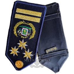 PLATINA DE OMBRO PARA GCM - COMANDANTE