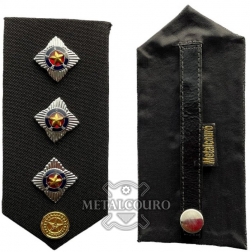 PLATINA DE OMBRO PMGO - CAPITÃO MASCULINO