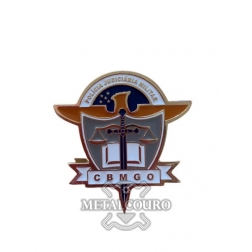 BREVE METAL DA PJM - POLÍCIA JUDICIAL MILITAR CBMGO