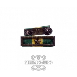 BARRETA METAL P/MEDALHA TEMPO DE SERVIÇO 10 ANOS-BRONZE PMGO