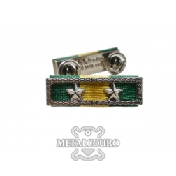BARRETA METAL P/MED.T.SERV.20 ANOS-PRATA