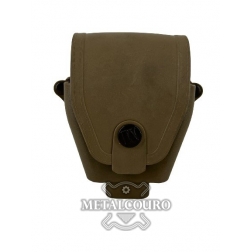 PORTA ALGEMA COM TAMPA MP01 EM POLÍMERO MAYNARDS - CAQUI
