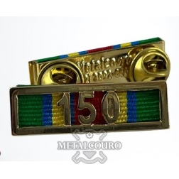 BARRETA METAL DOURADO 150 ANOS - PMGO