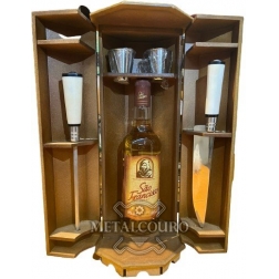 KIT CACHAÇA E FACA E AMOLADOR 08 A