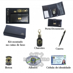KIT PRATA - VEREADORA CARTEIRA PRETA