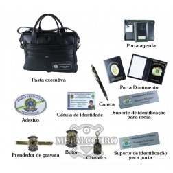 KIT OURO CÂMARA MUNICIPAL CARTEIRA PRETA - DLS-R