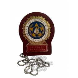 DISTINTIVO DELEGADO POLICIA CIVIL DO RIO DE JANEIRO - PCRJ