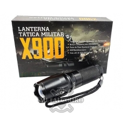 LANTERNA TÁTICA MILITAR X900 PROFISSIONAL