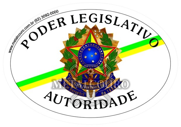 Adesivo Poder Legislativo | Metalcouro